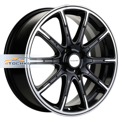 6,5x17/4x100 ET43 D60,1 KHW1707 (Lada Vesta Cross) Black-FP