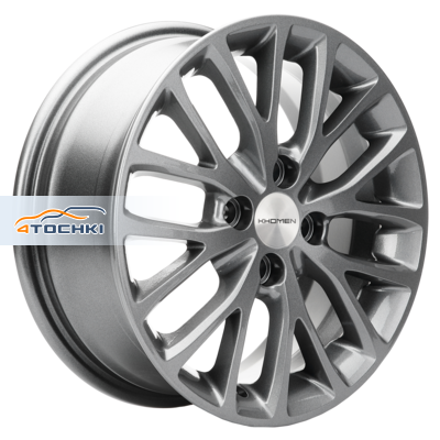 6x15/4x100 ET50 D60,1 KHW1506 (Vesta) Gray
