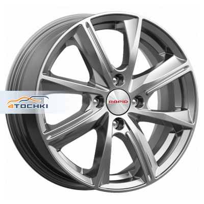 6x15/4x100 ET40 D60,1 Арнар-оригинал (КС890) Дарк платинум