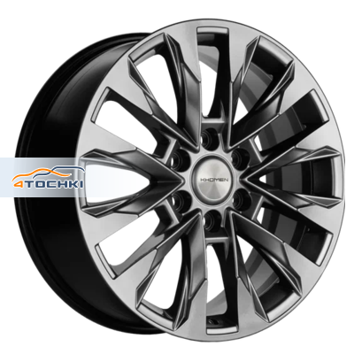 8x20/6x139,7 ET60 D95,10 KHW2010 (LC 300) Dark Chrome