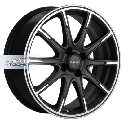 6,5x17/4x100 ET41 D60,1 KHW1707 (XRay) Black-FP matt
