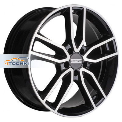 9x19/5x112 ET20 D66,5 Koros Gloss Black Machined