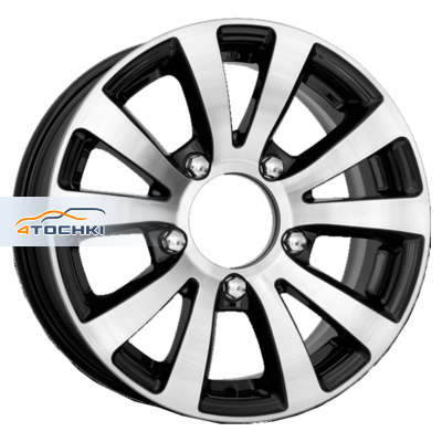 6x15/5x139,7 ET35 D98,5 Фалкон-Нова (КС642) Алмаз черный