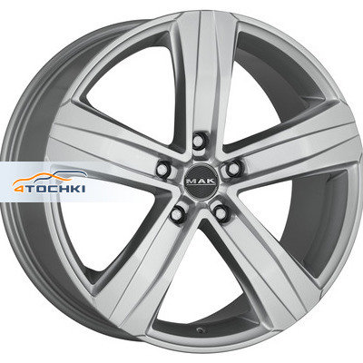 6,5x15/5x160 ET58 D65,1 Stone 5 3 Silver