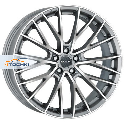 8,5x19/5x108 ET48 D63,4 Speciale Graphite Mirror Face