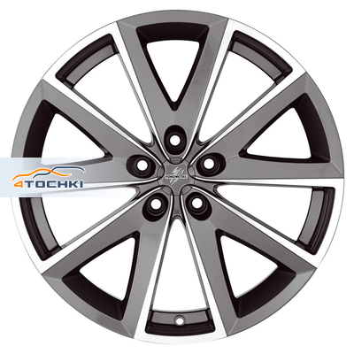 7,5x17/5x112 ET42 D67,2 7600 Glossy Titanium Machined