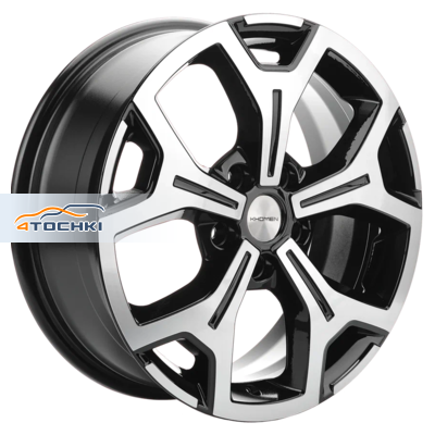 6,5x17/5x114,3 ET45 D54,1 KHW1710 (Coolray) Black-FP