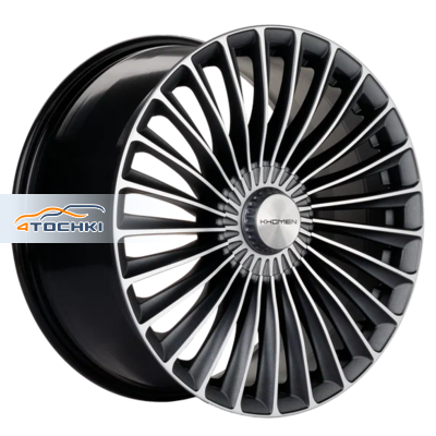 9,5x20/5x112 ET38 D66,6 KHW2008 (Mercedes Rear) Gray-FP Matt