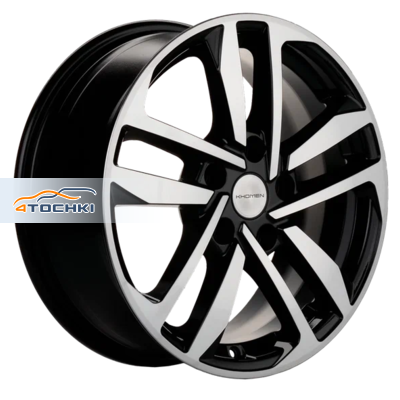 6,5x16/5x100 ET39 D57,1 KHW1612 (Polo) Black-FP
