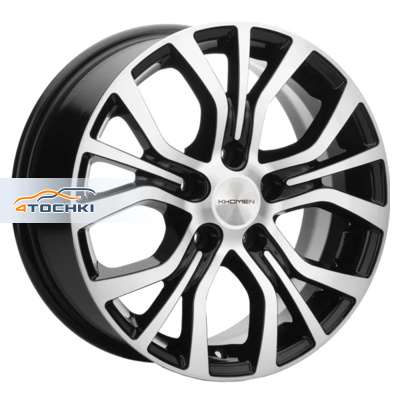 6,5x16/5x114,3 ET38 D60,1 KHW1608 (Alphard) Black-FP