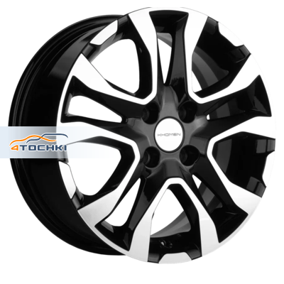 6x15/4x100 ET40 D60,1 KHW1503 (XRay) Black-FP