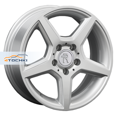 8x17/5x112 ET46 D57,1 A286 Sil (конус, MB001)