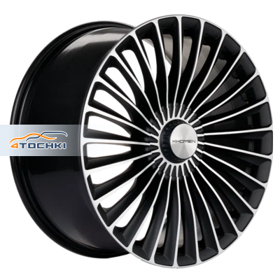 8,5x20/5x112 ET38 D66,6 KHW2008 (Mercedes Front) Black-FP matt