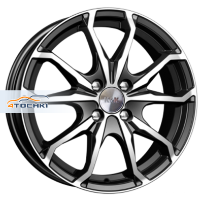 6x16/4x100 ET50 D67,1 Brent (КС733) Алмаз черный