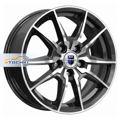 6,5x16/5x100 ET40 D67,1 Адамар (КС886) Алмаз черный