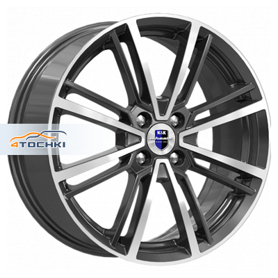 7x17/5x100 ET48 D56,1 Эрфурт (КС898) Алмаз черный
