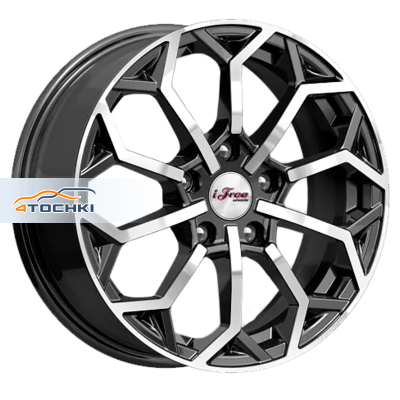 6,5x16/5x112 ET38 D66,6 Спейс-Нидл Блэк Джек