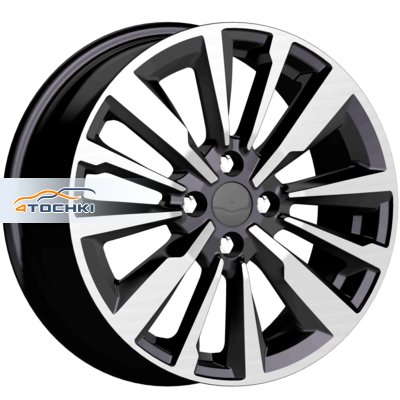 6,5x16/4x100 ET41 D60,1 Эрман (КС997) Алмаз черный