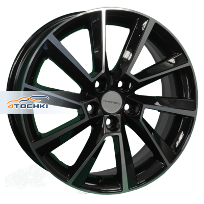 6x16/5x100 ET40 D54,1 KHW1604 (Prius) Black-FP