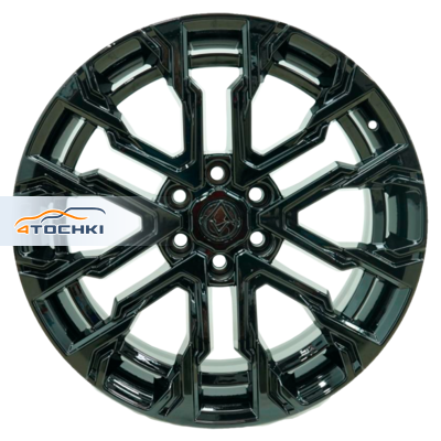 9x22/6x139,7 ET28 D78,1 AZIMUT 2205 (EscaladeTahoe) Black