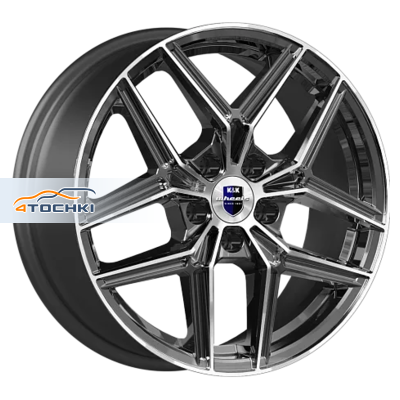 7x17/5x114,3 ET38 D67,1 Юнион (КС1025) Алмаз черный