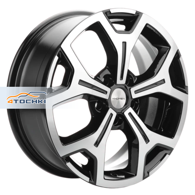 6,5x17/5x112 ET50 D66,6 KHW1710(2) (Mercedes Vito) Black-FP
