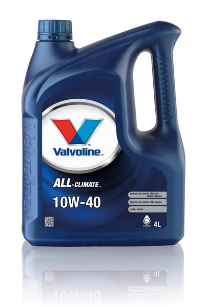 Масло моторное полусинтетическое VALVOLINE ALL CLIMATE 10W40   A3/B4 SN/CF   4L