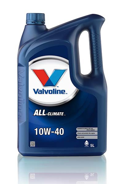 Масло моторное полусинтетическое VALVOLINE ALL CLIMATE 10W40   A3/B4 SN/CF   5L