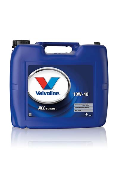 Масло моторное полусинтетическое VALVOLINE ALL CLIMATE 10W40   A3/B4 SN/CF  20L
