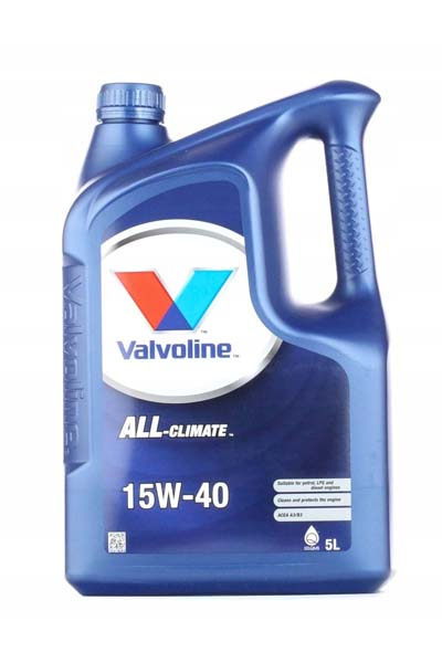 Масло моторное полусинтетическое VALVOLINE ALL CLIMATE 15W40   A3/B3/B4 SL/CF  5L