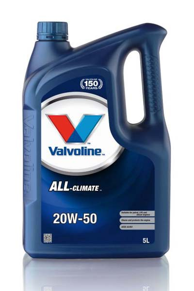 Масло моторное минеральное VALVOLINE ALL CLIMATE 20W50   A3/B3 SL/CF   5L