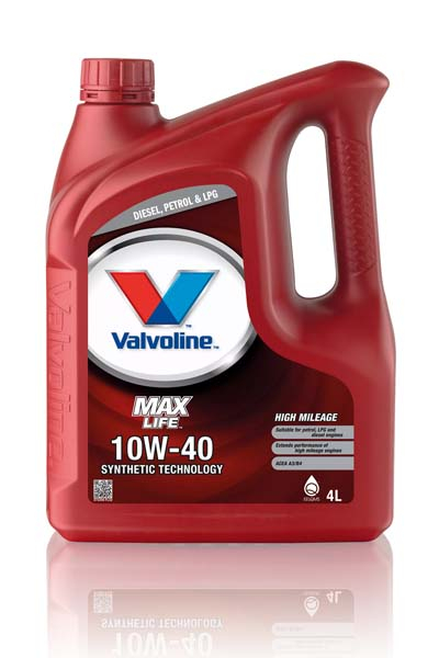 Масло моторное полусинтетическое VALVOLINE MAX LIFE 10W40   A3/B4 SN/CF   4L