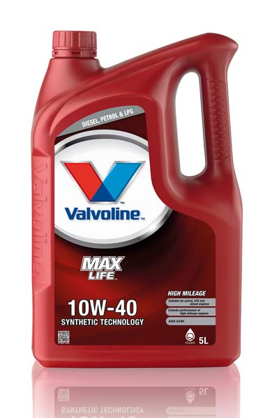 Масло моторное полусинтетическое VALVOLINE MAX LIFE 10W40   A3/B4 SN/CF   5L