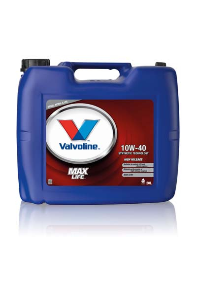 Масло моторное полусинтетическое VALVOLINE MAX LIFE 10W40   A3/B4 SN/CF  20L