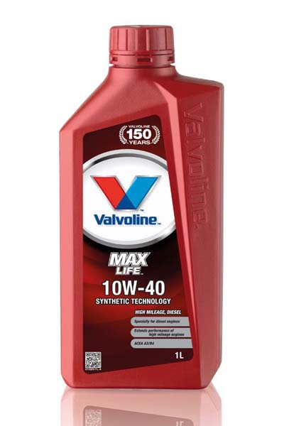 Масло моторное полусинтетическое VALVOLINE MAX LIFE DIESEL 10W40  A3/B4 SN/CF   1L