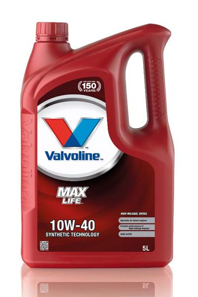 Масло моторное полусинтетическое VALVOLINE MAX LIFE DIESEL 10W40  A3/B4 SN/CF  5L