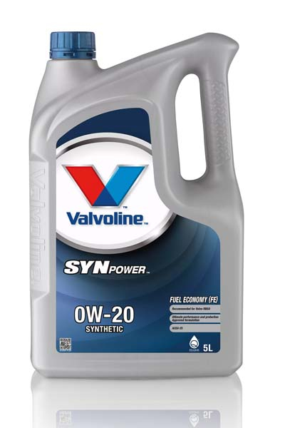 Масло моторное синтетическое VALVOLINE SYN POWER FE  0W20   SP/SN Plus RC GF-6/GF-5   5L