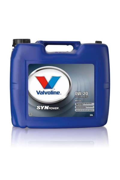 Масло моторное синтетическое VALVOLINE SYN POWER MST 0W20  C5 SP/SN Plus RC  GF-6a/GF-5  20L