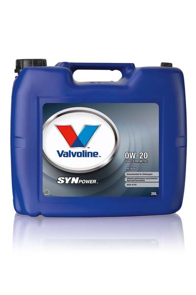 Масло моторное PAO синтетическое VALVOLINE SYN POWER XL-IV  0W20   SP/SN Plus RC GF-6/GF-5   20L
