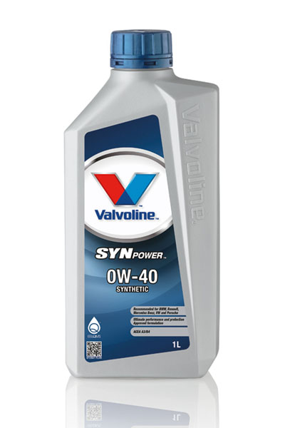 Масло моторное PAO синтетическое VALVOLINE SYN POWER  0W40  A3/B4 SN/SL   1L