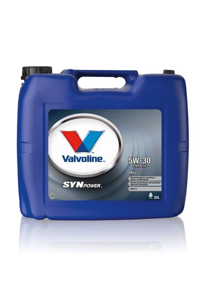 Масло моторное синтетическое VALVOLINE SYN POWER ENV  5W30 C1 SL/CF    20L