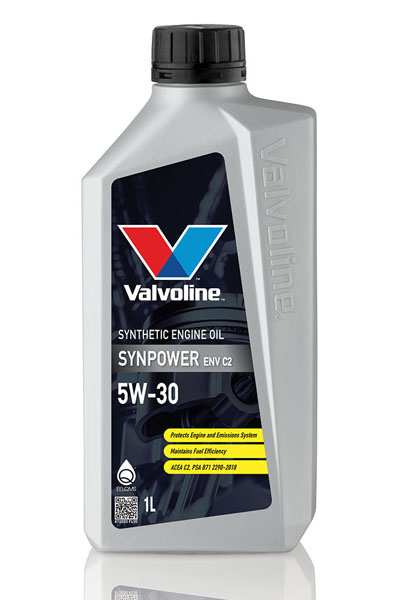 Масло моторное синтетическое VALVOLINE SYN POWER ENV  5W30 C2  A1/B1  A5/B5 SM, SN/CF    1L