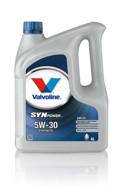 Масло моторное синтетическое VALVOLINE SYN POWER ENV  5W30 C2  A1/B1  A5/B5 SM, SN/CF    4L