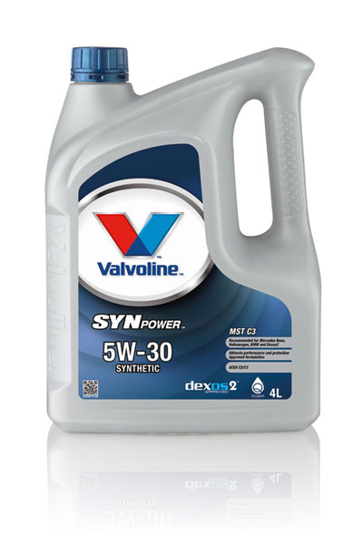 Масло моторное синтетическое VALVOLINE SYN POWER MST C3 5W-30  SN/CF  4L