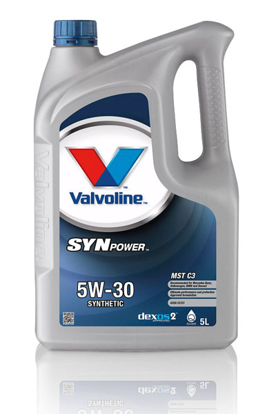 Масло моторное синтетическое VALVOLINE SYN POWER MST C3 5W-30  SN/CF  5L