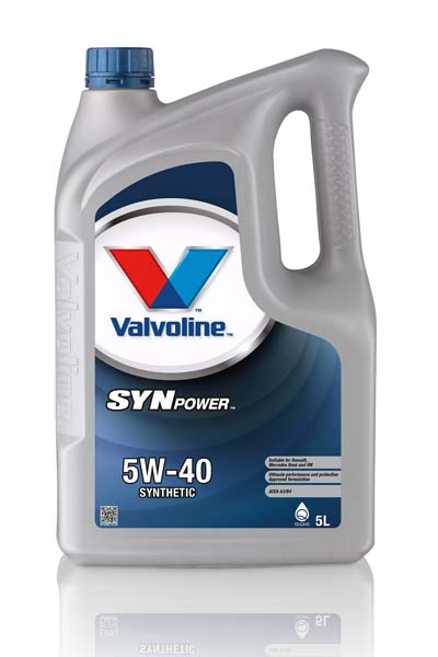 Масло моторное синтетическое VALVOLINE SYN POWER 5W-40  A3/B3 A3/B4 SN/CF   5L