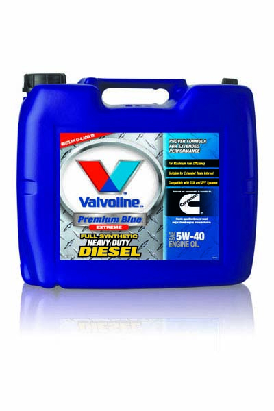 Масло моторное синтетическое VALVOLINE PREMIUM BLUE EXTREME 5W-40  CI-4/CI-4plus/CJ-4/SM/SN DH-2  20L