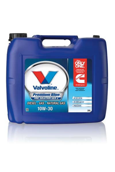 Масло моторное синтетическое VALVOLINE PREMIUM BLUE ONE SOLUTION GEN2 10W30   SP/SN CK-4/CJ-4/CI-4 Plus/CI-4/CH-4 DH-2/ DH-1  20L