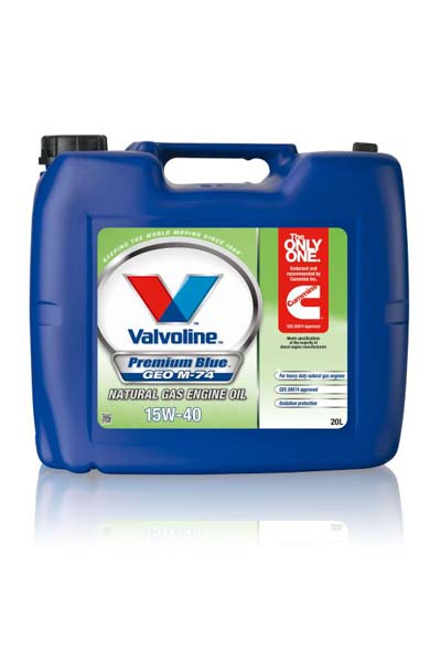 Масло моторное минеральное VALVOLINE PREMIUM BLUE GEO M-74 15W-40  CD/CF-4  20L