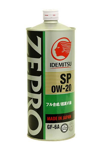 Масло моторное HC синтетическое IDEMITSU ZEPRO ECO MEDALIST 0W20 FS SP GF-6A   1L